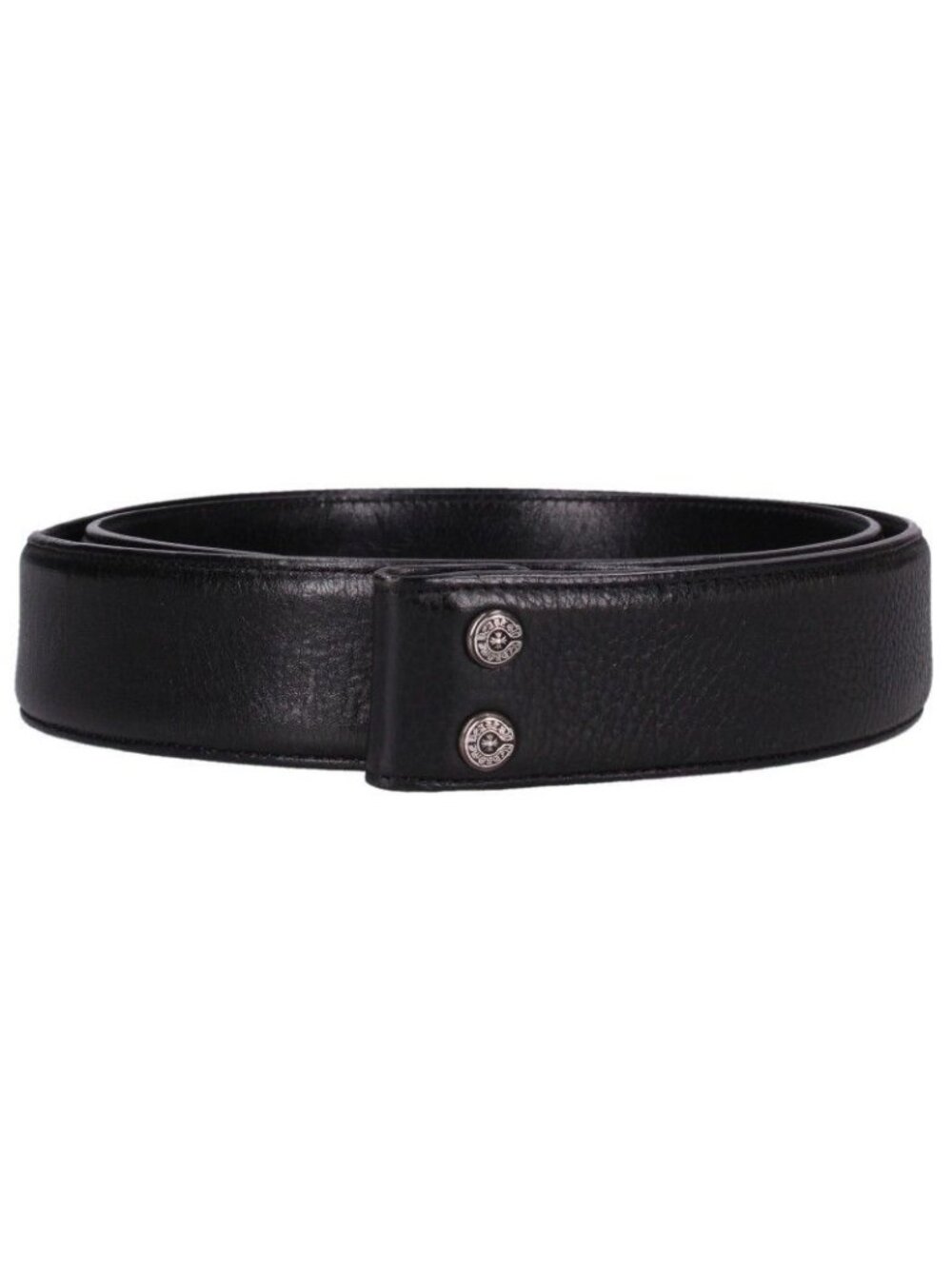 Chrome Hearts 1.5 Strap Scroll Rabe Roulis Betts Leather Belt